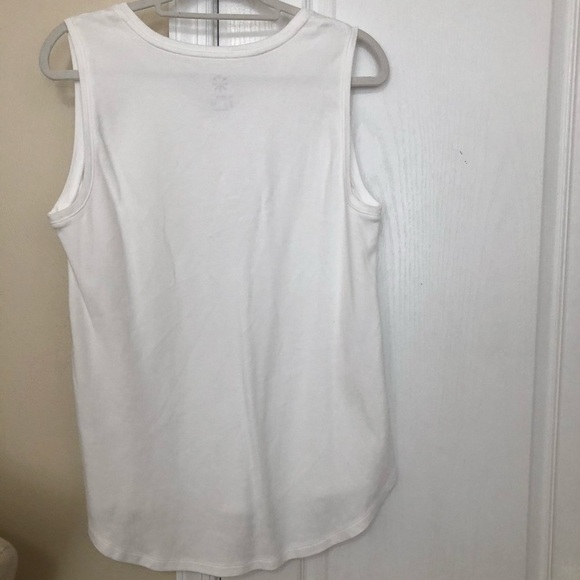 Isaac Mizrahi High-Low Tank Sleeveless - Picture 3 of 4